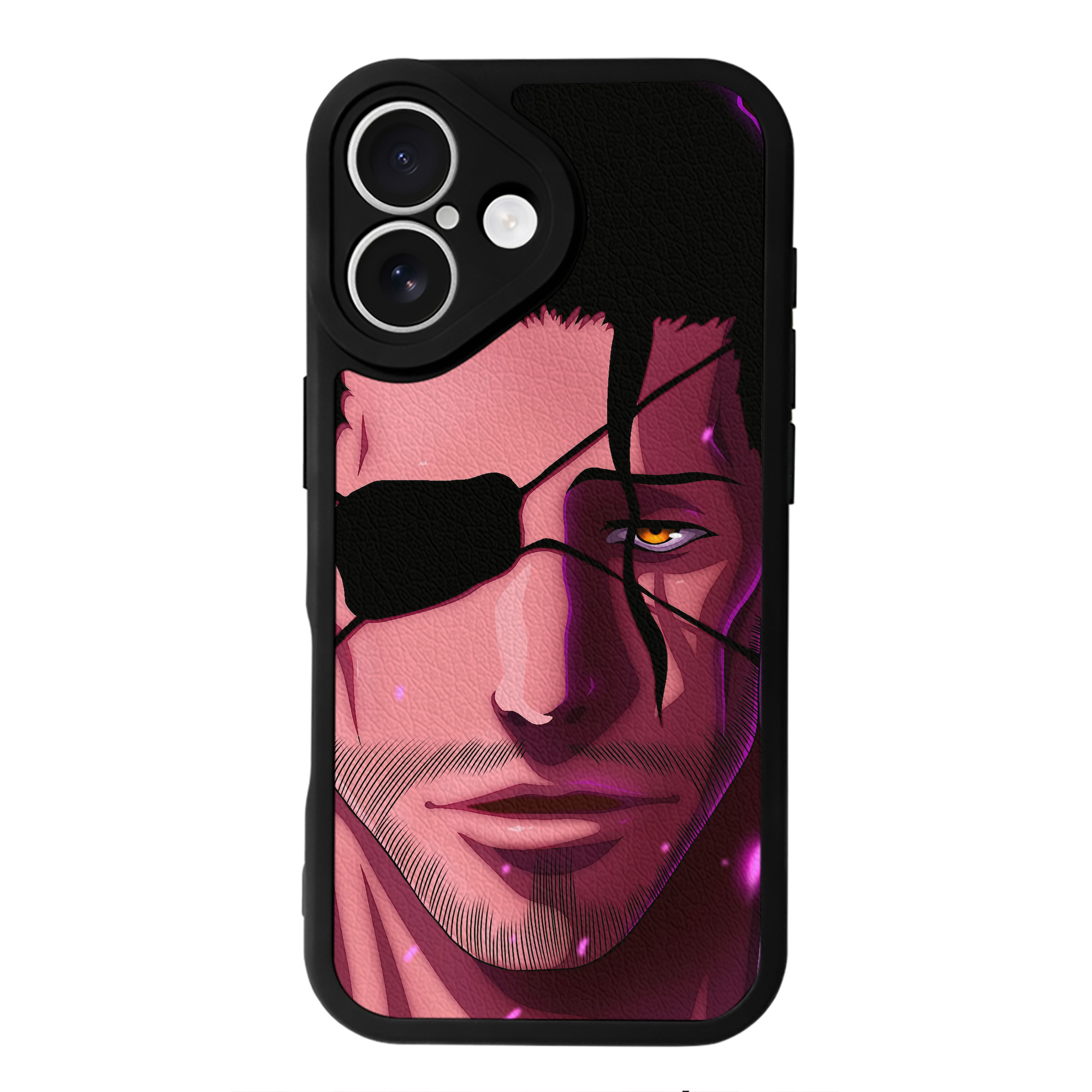 （画像用） ブリーチ BLEACH 【iPhone 16シリーズ対応】シリコンスマホケース（レザー調） 材質：シリコン